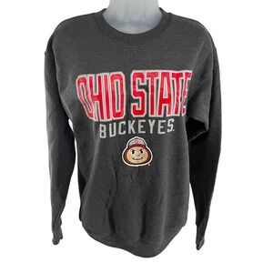 Ohio State Buckeyes Grey Crewneck Sweatshirt‎ Womens Size Small NEW